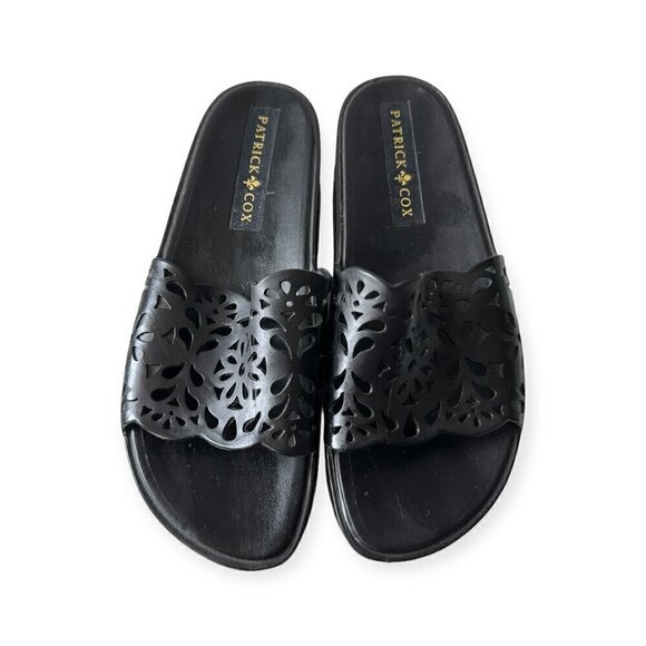 Vintage 90s Patrick Cox Jelly Flatform Wedge Slide, Size 38EU/7US - Picture 2 of 13